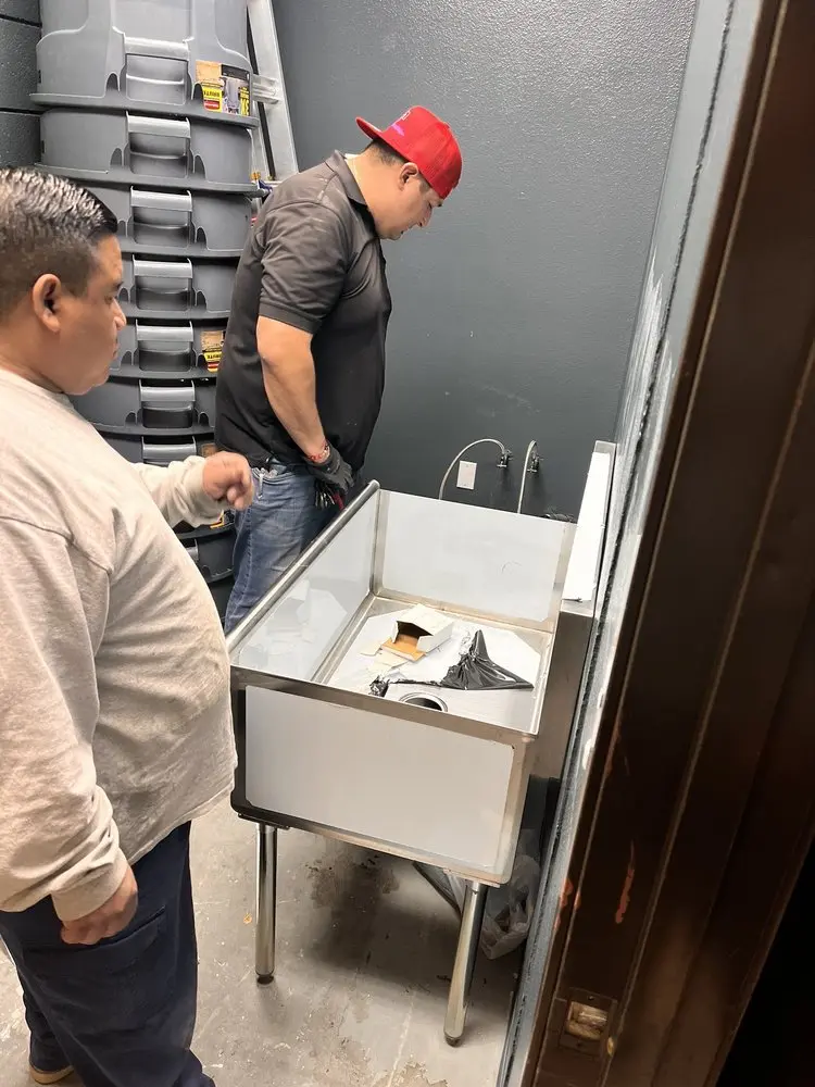 Commercial plumbing and sink installation in Pinebrook Estates